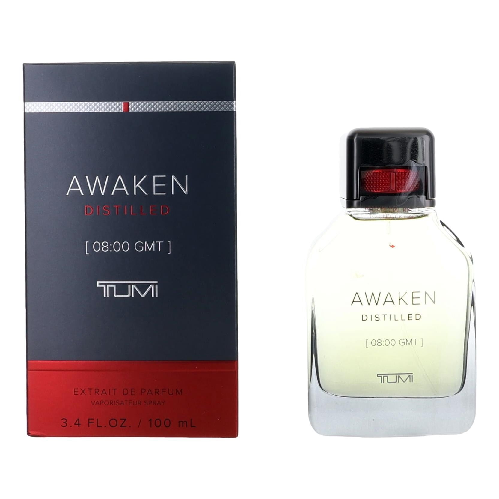 Awaken Distilled [08:00 GMT], 3.4oz Extrait de Parfum Spray men by Avera Group