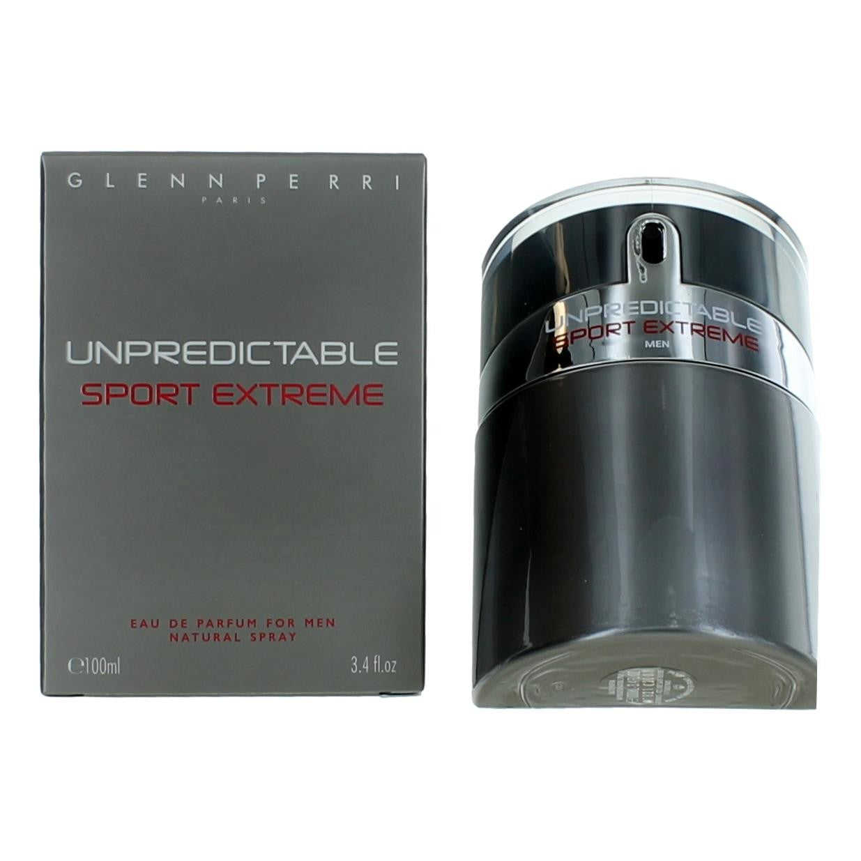 Unpredictable Sport Extreme, 3.4 oz EDP Spray for Men by Avera Group