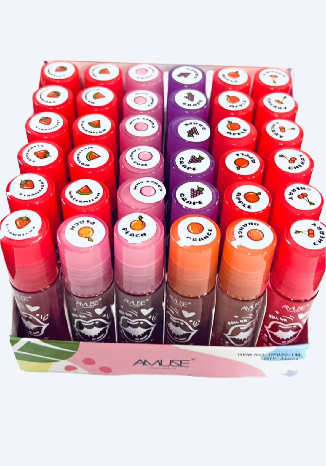 Amuse Roll-On Fruit Lip Gloss - DestGlow