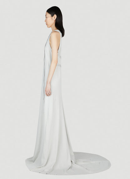 Ann Demeulemeester Women X-Long Flared Dress by Luosophy