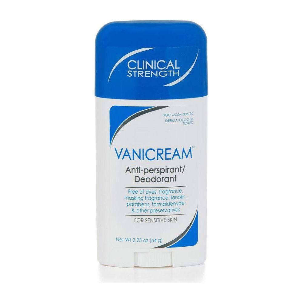 Vanicream Anti-Perspirant Deodorant Clinical Strength Sensitive Skin 2.25 oz 