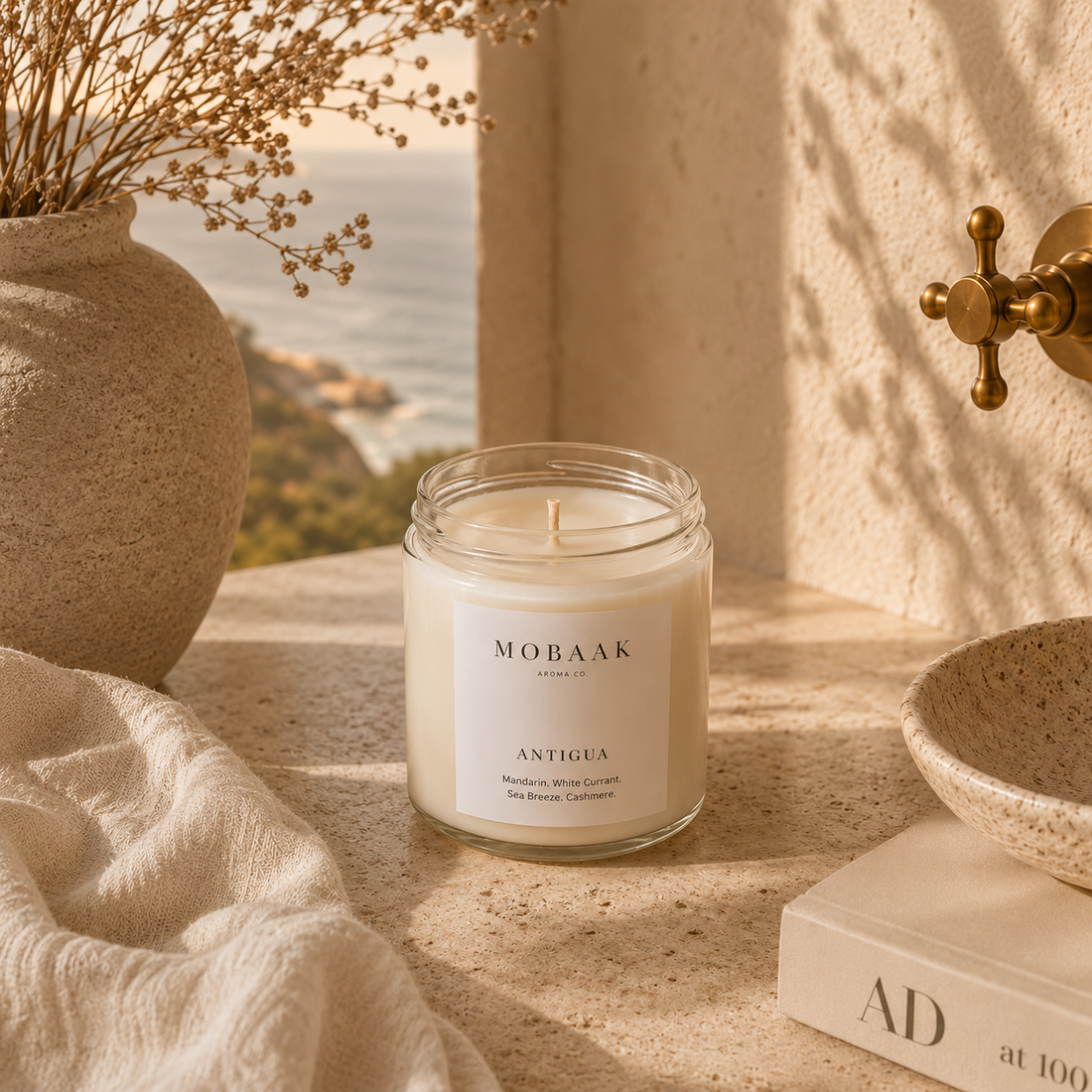 Antigua Candle by Mobaak Aromatherapy Shoppe