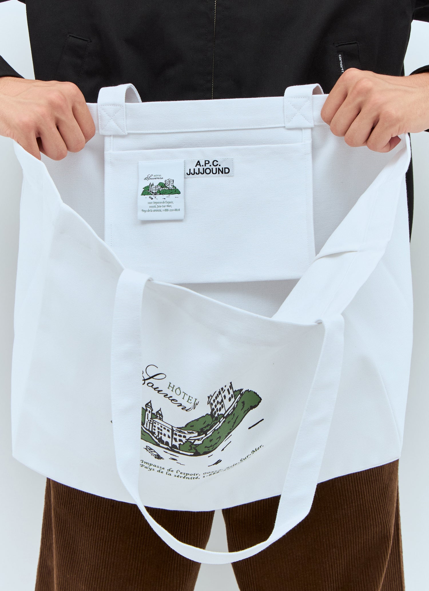 A.P.C. Men Xjjjjound Tote Bag by Luosophy
