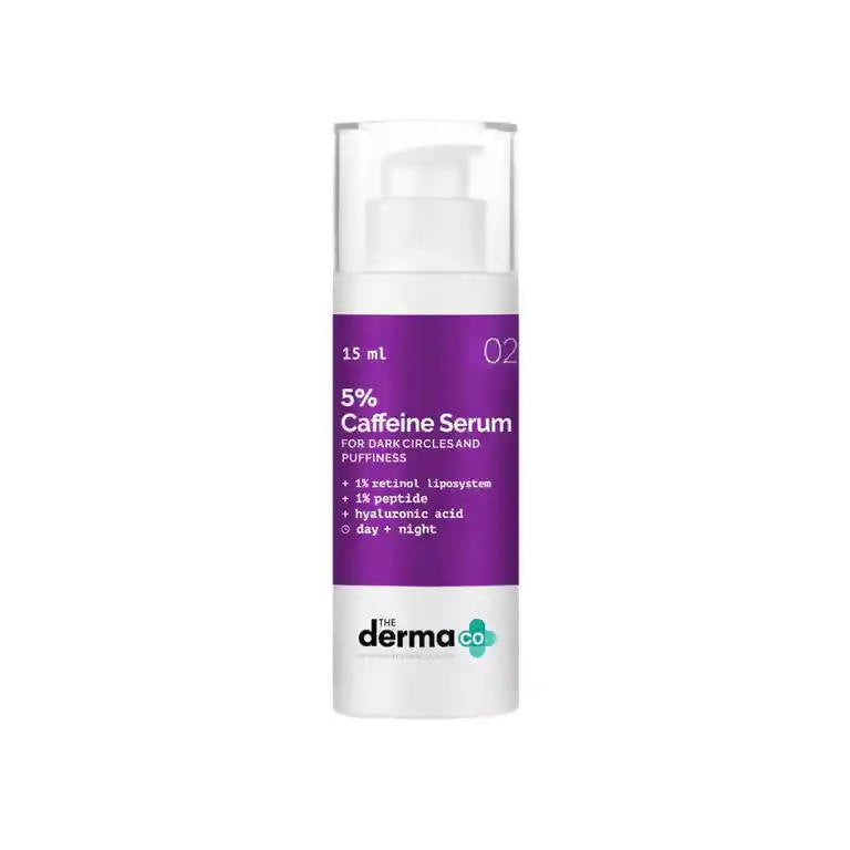 The Derma Co 5% Caffeine Under Eye Serum for Dark Circles &amp; Puffiness
