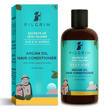 Pilgrim Korean Argan Oil Hair Conditioner with White Lotus &amp; Camellia