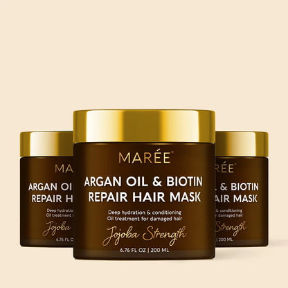 Argan Oil &amp; Biotin Hair Repair Mask by Maree
