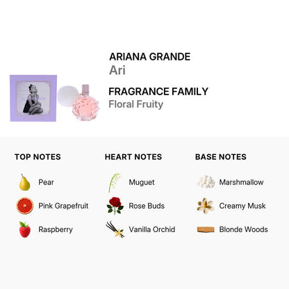 Ariana Grande ARI Eau de Parfum Spray for Women (3.4oz  DestGlow