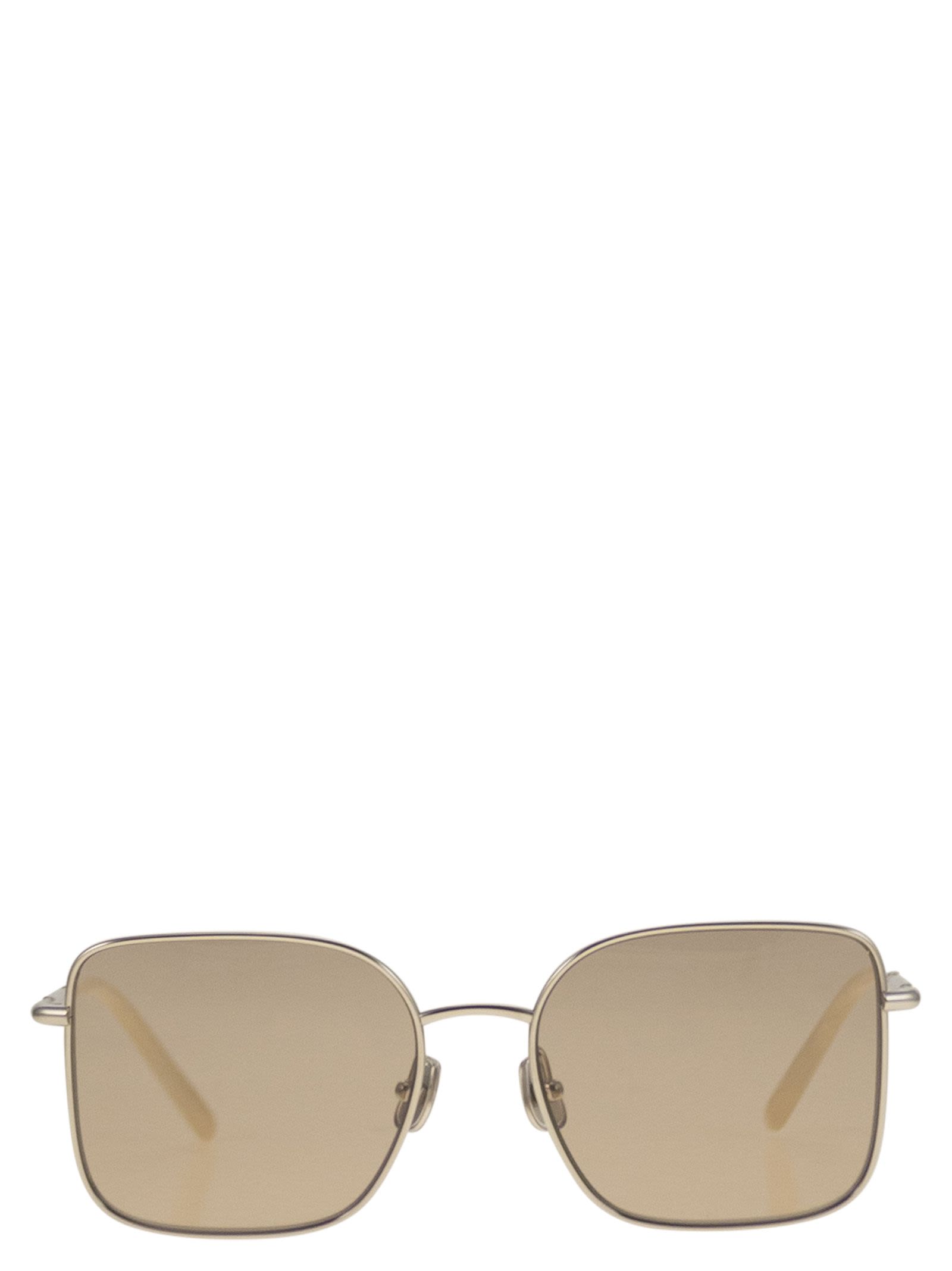 Brunello Cucinelli Women Timeless Reflections Titanium Glasses by Luosophy