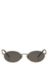 Brunello Cucinelli Unisex Timeless Reflections Sunglasses In Titanium by Luosophy