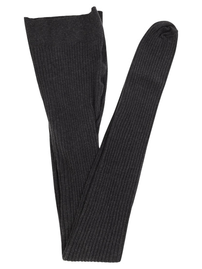 Max Mara Women Zavorra - Ribbed Cotton Tights by Luosophy