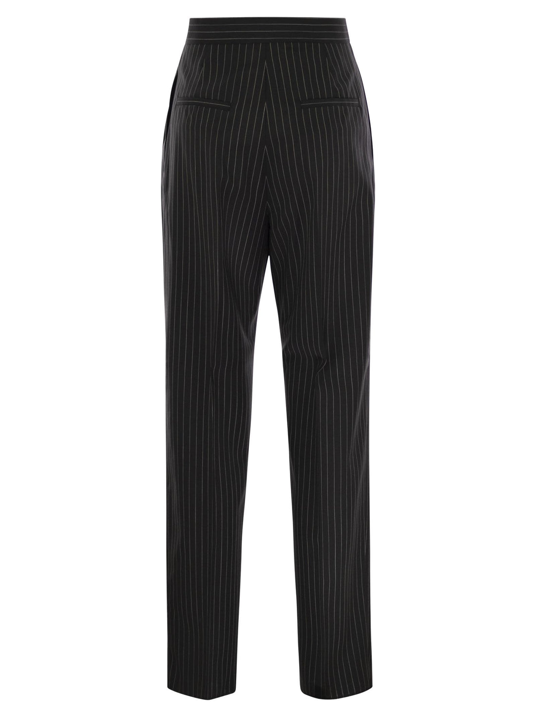 Max Mara Women Sesamo - Carrot Trousers In Wool Cloth by Luosophy