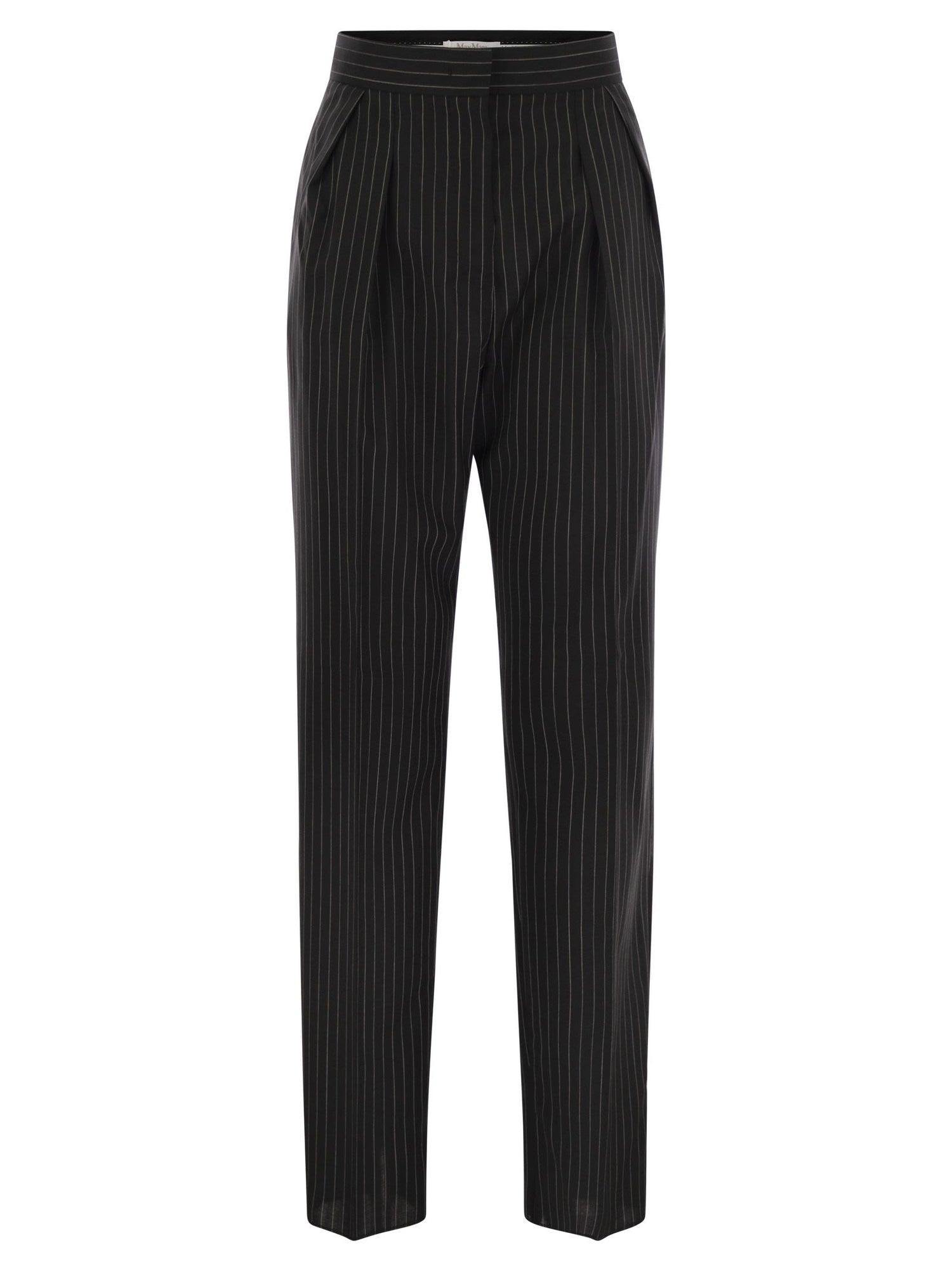 Max Mara Women Sesamo - Carrot Trousers In Wool Cloth by Luosophy