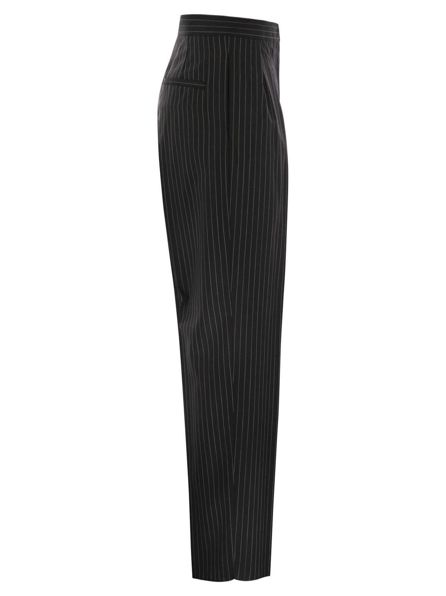 Max Mara Women Sesamo - Carrot Trousers In Wool Cloth by Luosophy