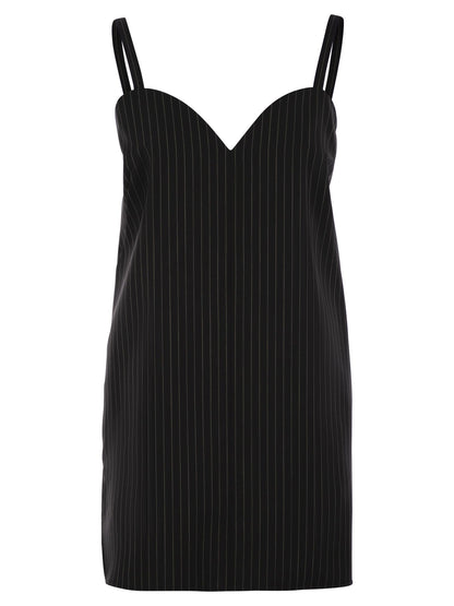 Max Mara Women Elam - Pinstripe Wool Cloth Dress by Luosophy