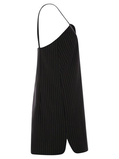 Max Mara Women Elam - Pinstripe Wool Cloth Dress by Luosophy