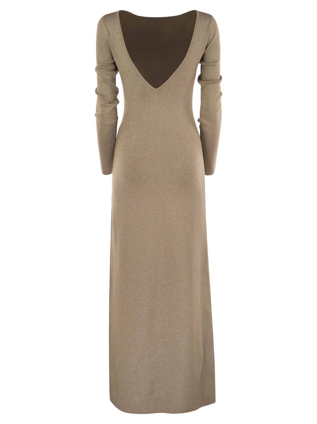 Max Mara Women Bracco - Viscose And Lurex Slim Dress by Luosophy