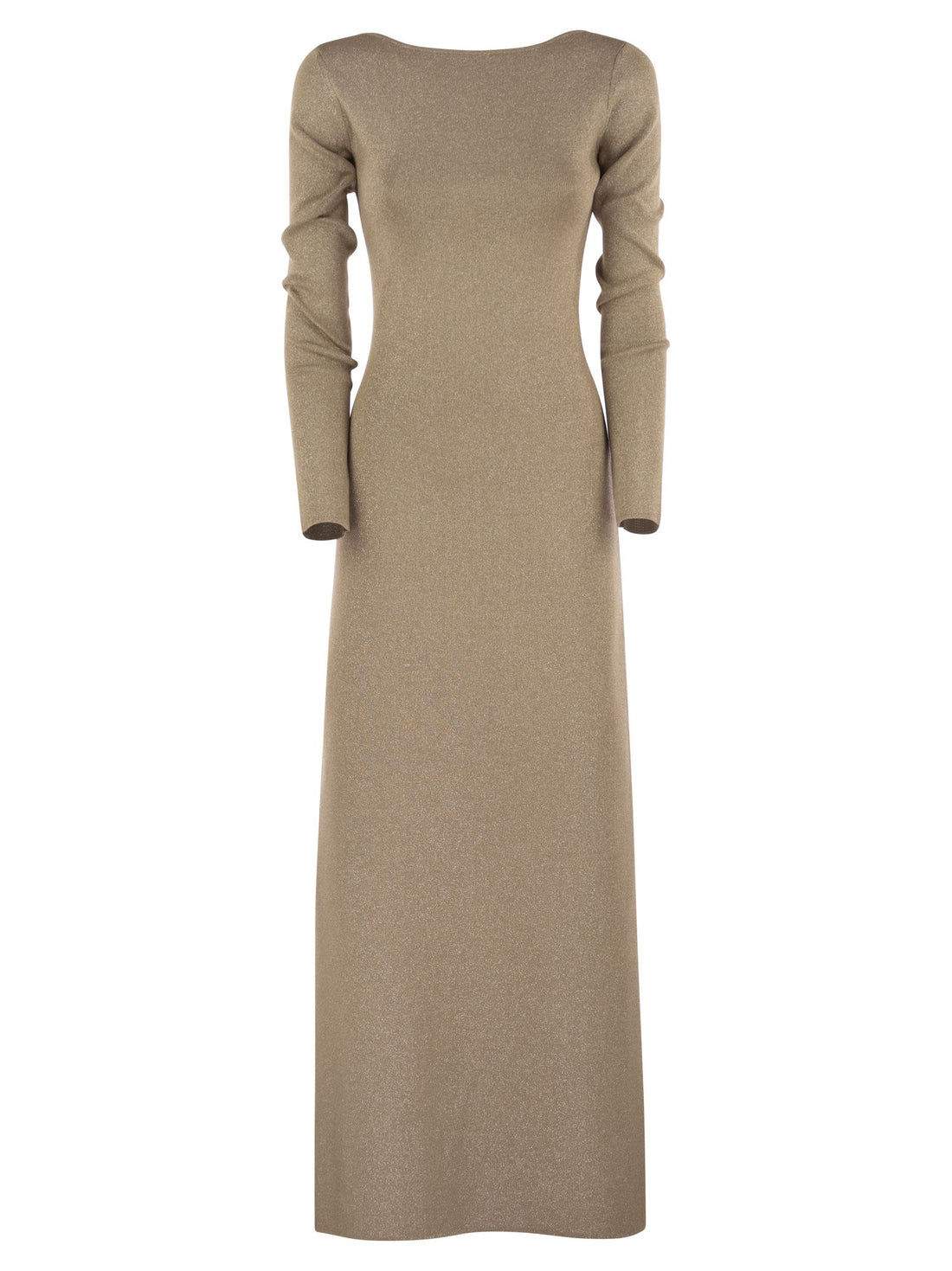 Max Mara Women Bracco - Viscose And Lurex Slim Dress by Luosophy