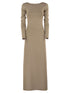 Max Mara Women Bracco - Viscose And Lurex Slim Dress by Luosophy