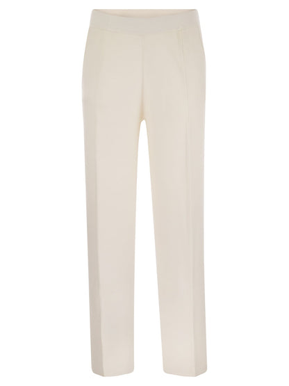 Max Mara Women Arno - Viscose And Wool Trousers by Luosophy