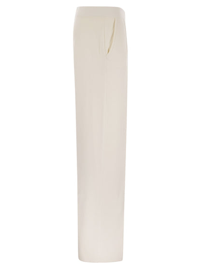 Max Mara Women Arno - Viscose And Wool Trousers by Luosophy