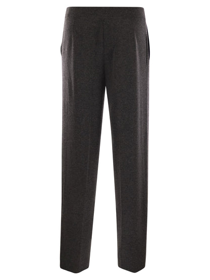 Max Mara Women Arno - Viscose And Wool Trousers by Luosophy