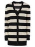 Max Mara Women Fiemme - Long Striped Wool Cardigan by Luosophy