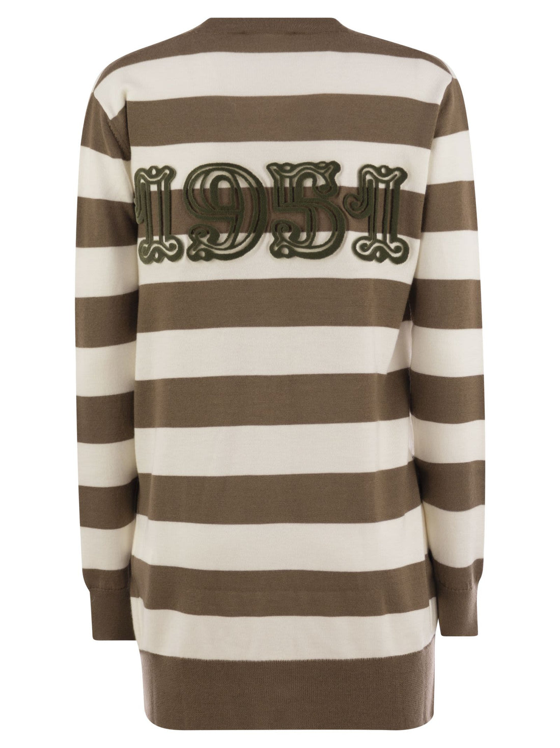 Max Mara Women Fiemme - Long Striped Wool Cardigan by Luosophy