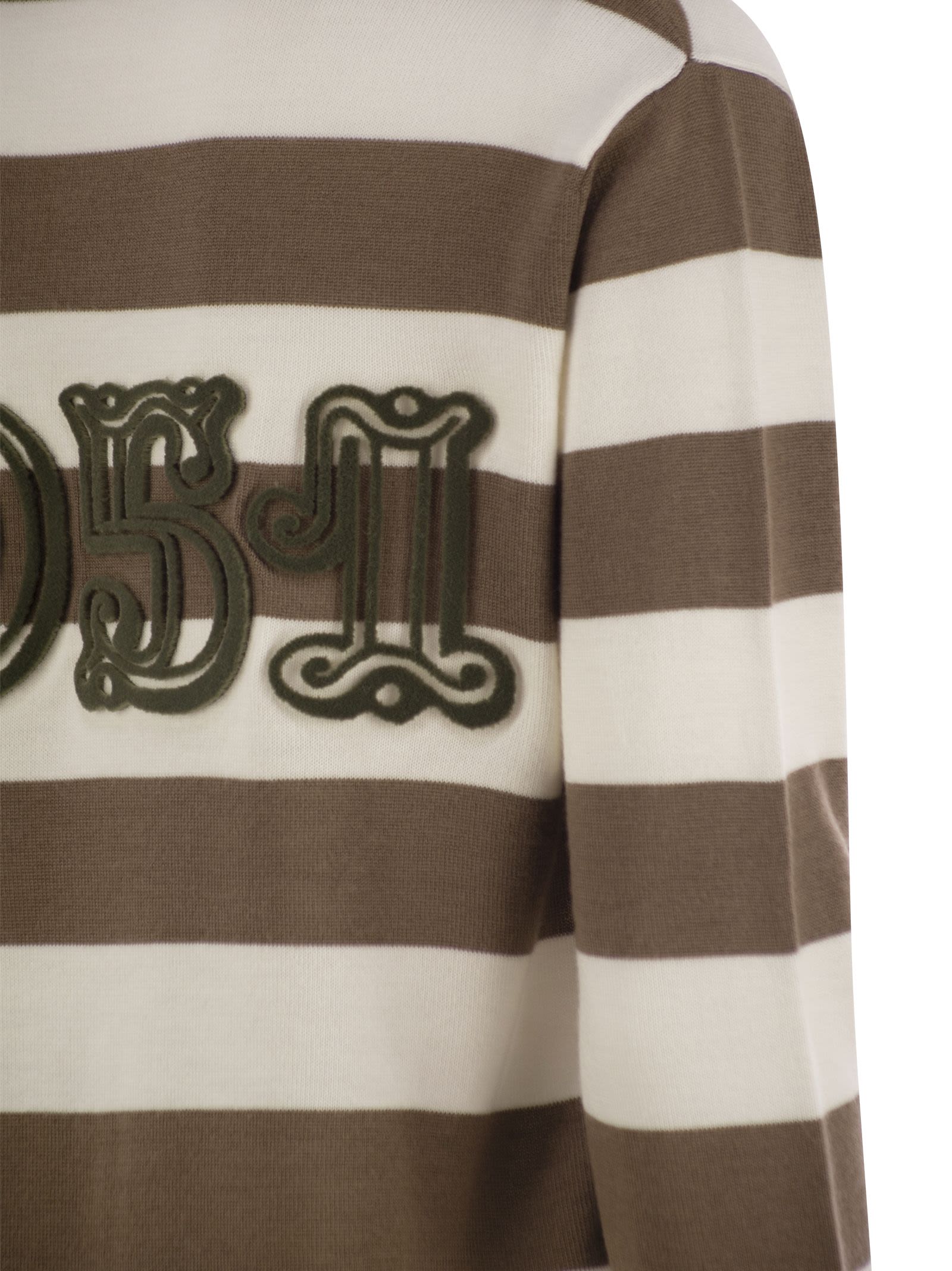 Max Mara Women Fiemme - Long Striped Wool Cardigan by Luosophy
