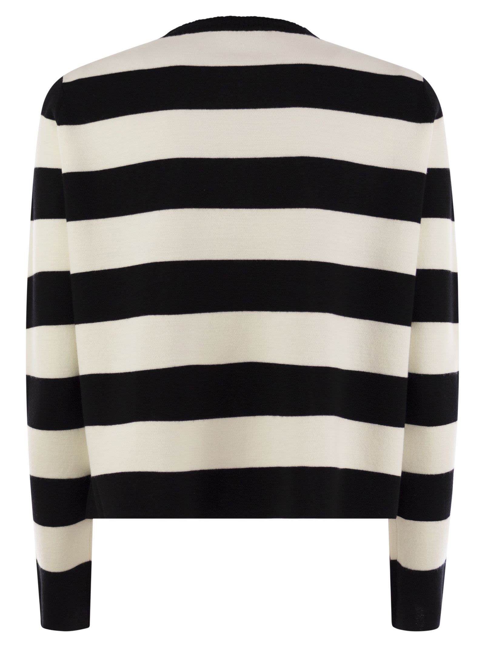 Max Mara Women Viterbo - Wool Sweater With Embroidery by Luosophy