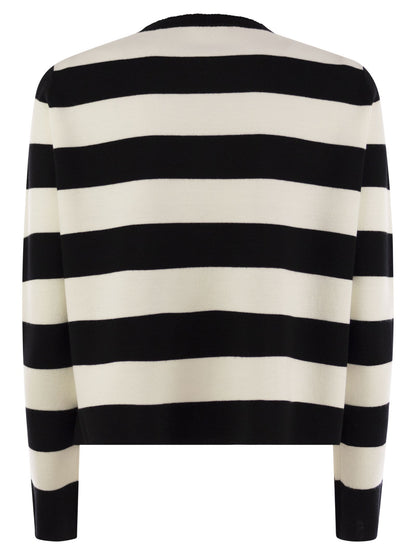 Max Mara Women Viterbo - Wool Sweater With Embroidery by Luosophy