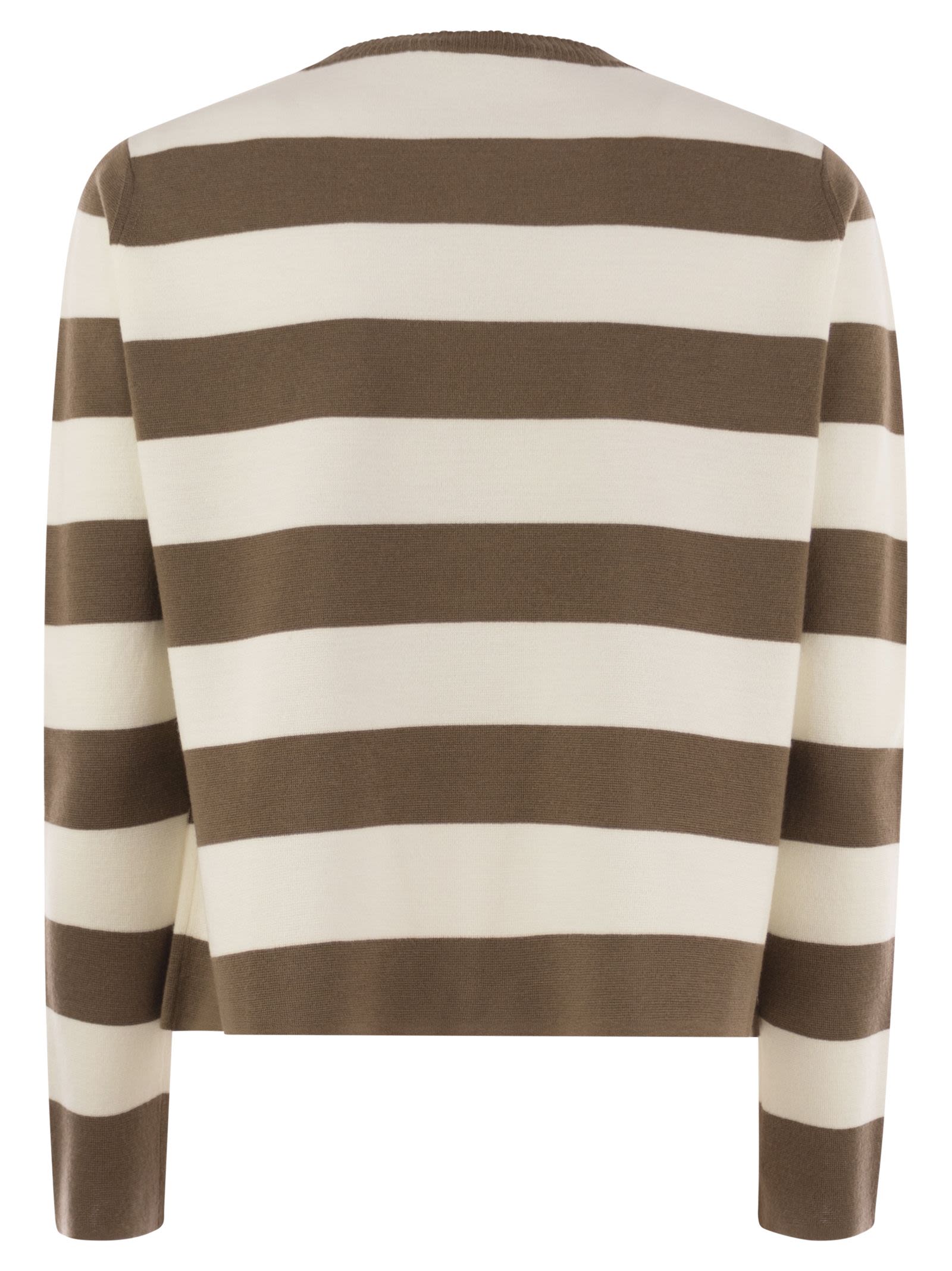 Max Mara Women Viterbo - Wool Sweater With Embroidery by Luosophy