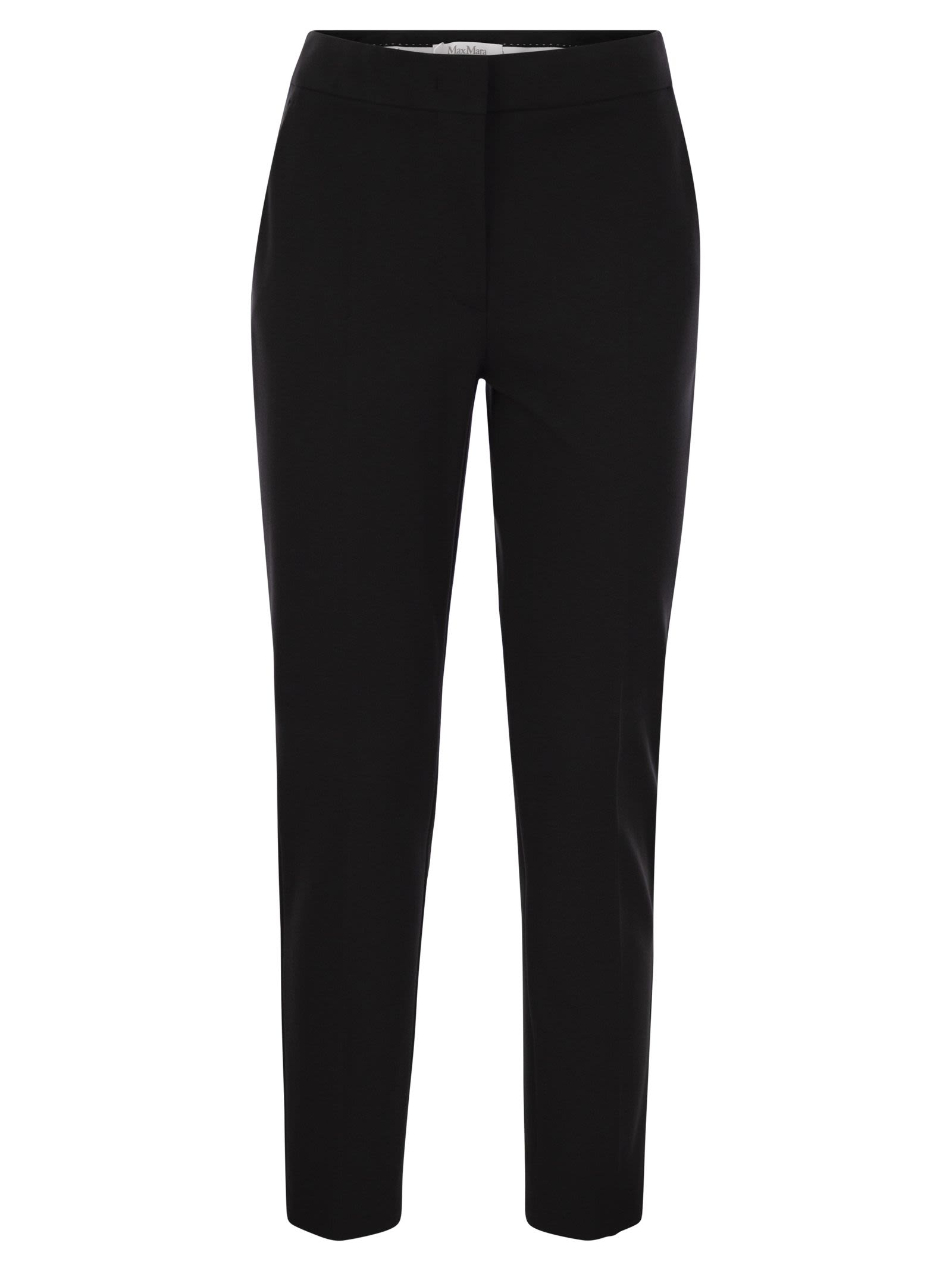 Max Mara Women Pegno - Viscose Jersey Trousers by Luosophy