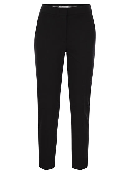 Max Mara Women Pegno - Viscose Jersey Trousers by Luosophy