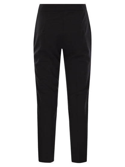 Max Mara Women Pegno - Viscose Jersey Trousers by Luosophy