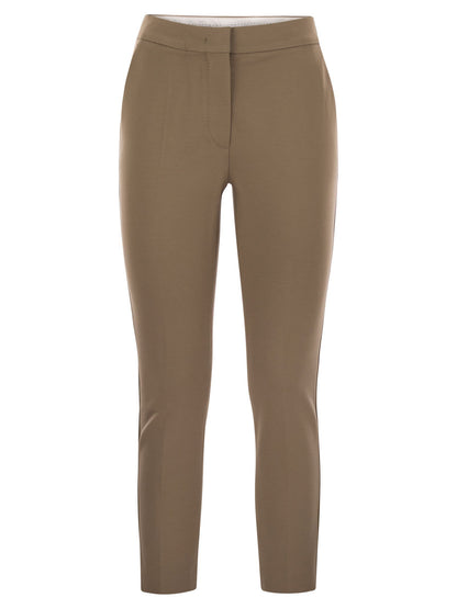 Max Mara Women Pegno - Viscose Jersey Trousers by Luosophy