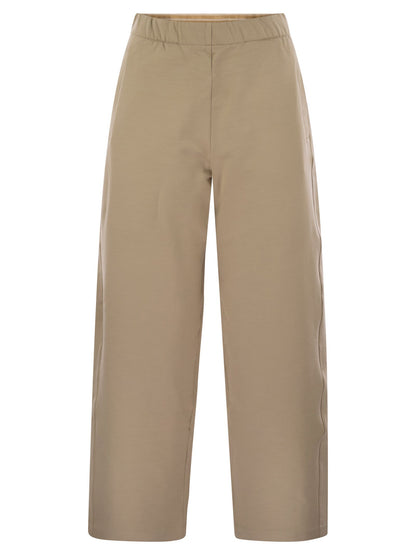 Max Mara Women Filovia - Silk And Cotton Fleece Trousers