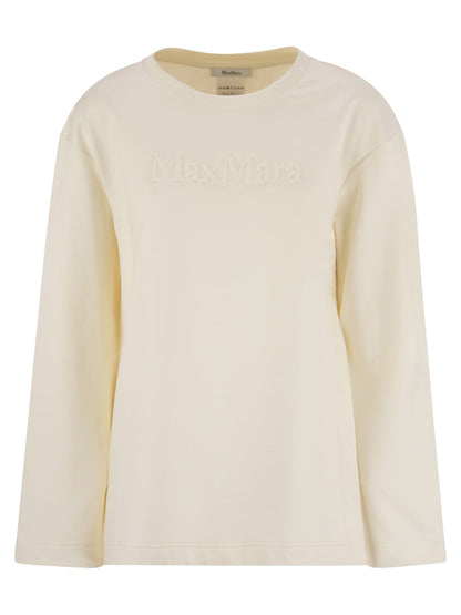 Max Mara Women Berma - Silk And Cotton Sweatshirt by Luosophy
