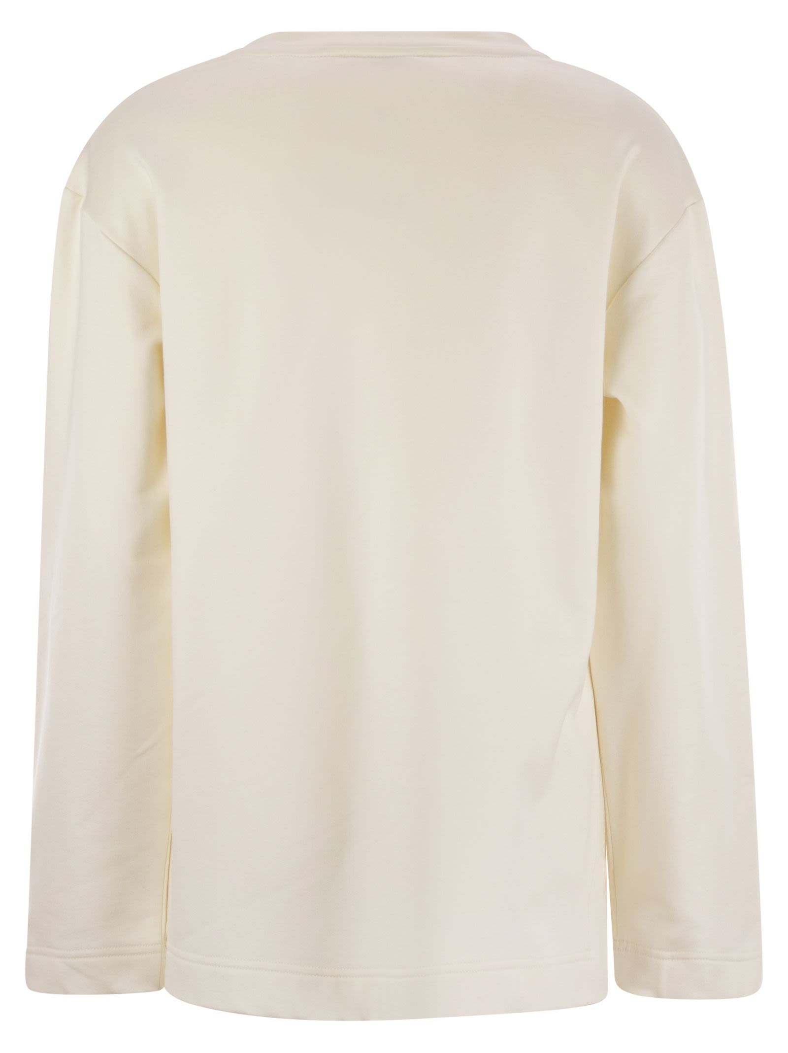 Max Mara Women Berma - Silk And Cotton Sweatshirt by Luosophy