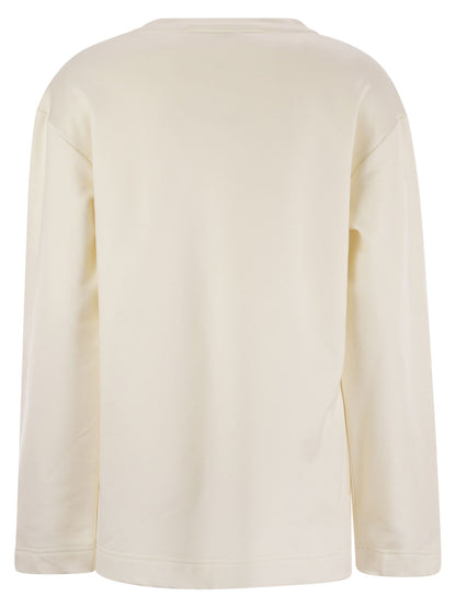 Max Mara Women Berma - Silk And Cotton Sweatshirt by Luosophy