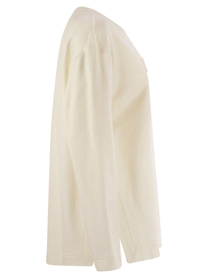 Max Mara Women Berma - Silk And Cotton Sweatshirt by Luosophy