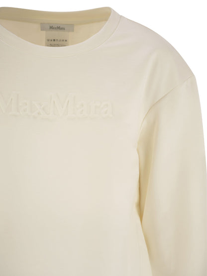 Max Mara Women Berma - Silk And Cotton Sweatshirt by Luosophy