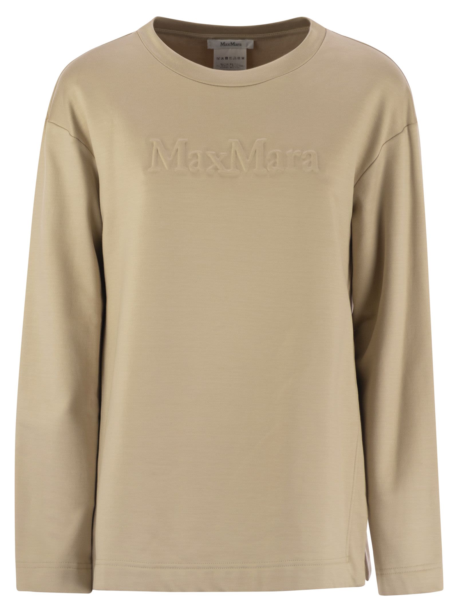 Max Mara Women Berma - Silk And Cotton Sweatshirt by Luosophy