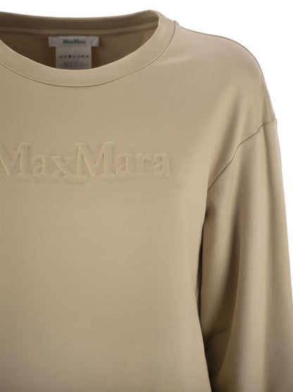 Max Mara Women Berma - Silk And Cotton Sweatshirt by Luosophy