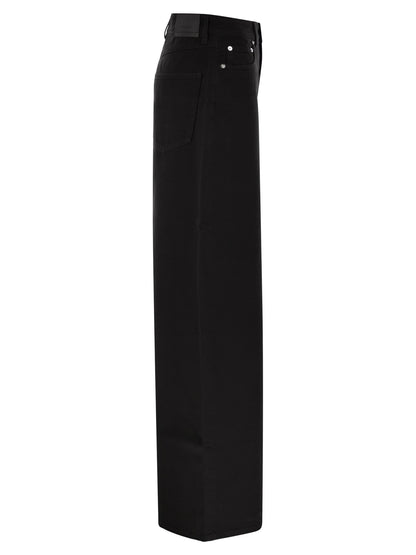 Sportmax Women Siamese - Low-Waisted Oversize Trousers by Luosophy