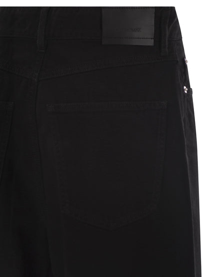 Sportmax Women Siamese - Low-Waisted Oversize Trousers by Luosophy