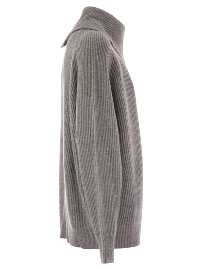 Sportmax Women Salpa - Cashmere-Blend Sweater With Zip by Luosophy