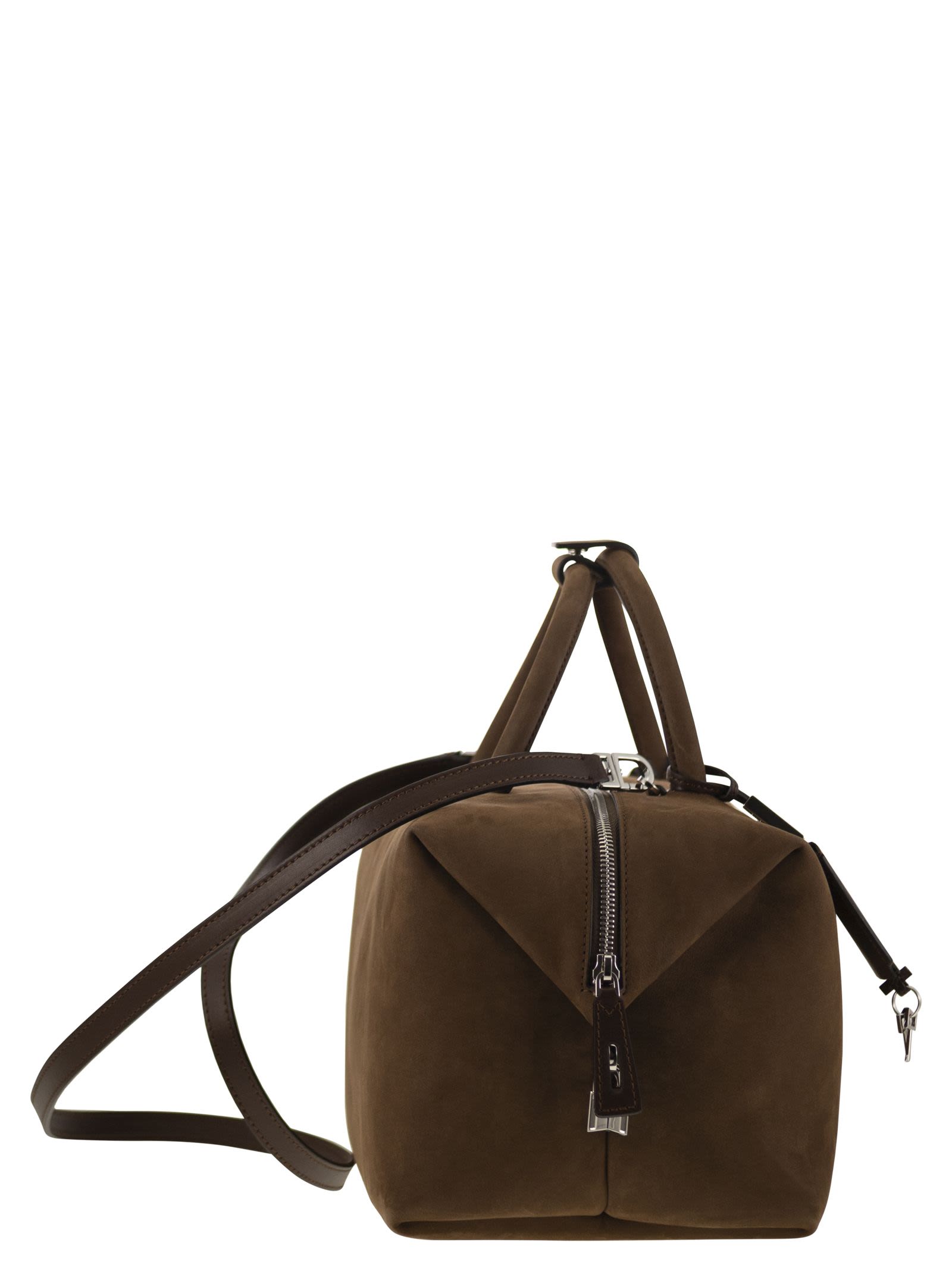 Max Mara Women Holdalllsuede - Large Nubuck Leather Satchel by Luosophy