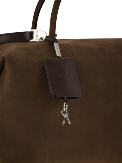 Max Mara Women Holdalllsuede - Large Nubuck Leather Satchel by Luosophy