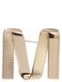Max Mara Women Mgrosgrainpin - Metal M Pin by Luosophy