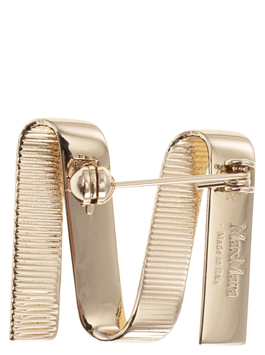 Max Mara Women Mgrosgrainpin - Metal M Pin by Luosophy